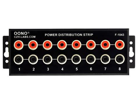 12v power distribution box banana jack|banana jack power distribution strip.